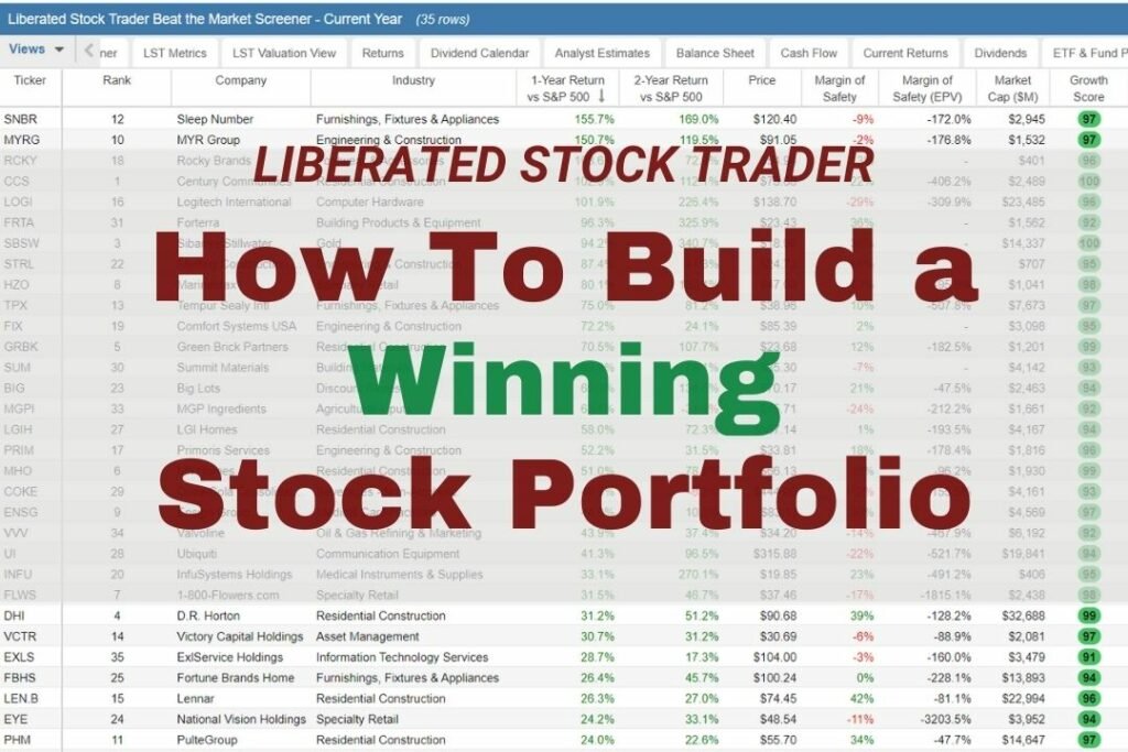 Winning Stock Portfolio